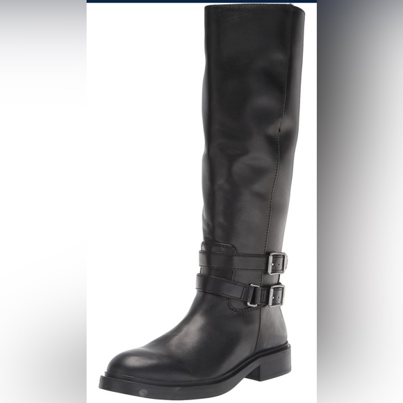 Circus By Sam Edelman Women's Freda Knee High Boot - Crocodile Texture Almond Toe Boots
